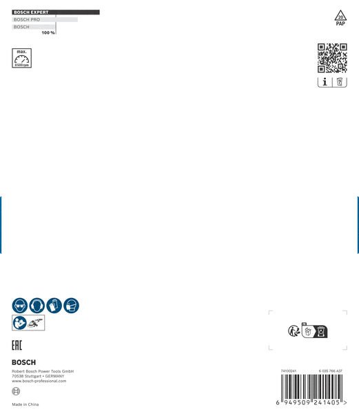 BOSCH EXPERT Multi Material Carbide-Topfscheibe grob, flach, 180 mm, 22,23 mm BOSCH EXPERT Multi Material Carbide-Topfscheibe grob, flach, 180 mm, 22,23 mm