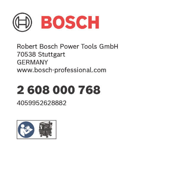 BOSCH Fugendüse, 40 x 40 x 194 mm BOSCH Fugendüse, 40 x 40 x 194 mm