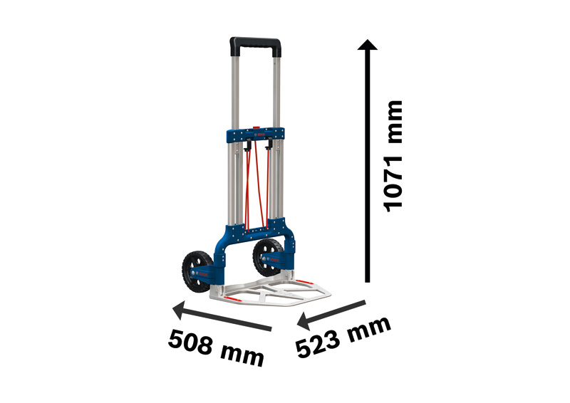 BOSCH Klappbare Sackkarre Alu-Caddy