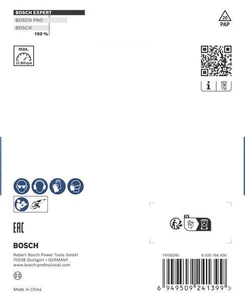BOSCH EXPERT Multi Material Carbide-Topfscheibe fein, schräg, X-LOCK, 115 mm, 22,23 mm