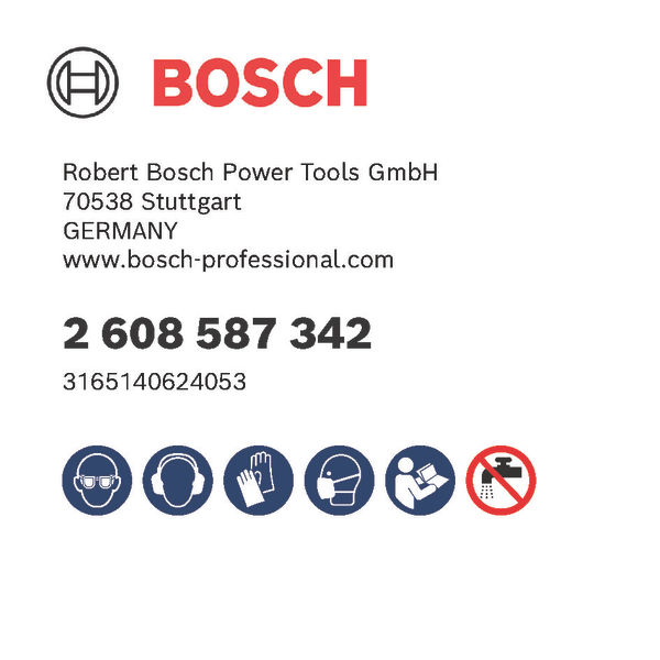 BOSCH Diamanttrockenbohrkrone G 1/2-Zoll, Standard for Universal, 117mm, 150mm, 6, 7mm BOSCH Diamanttrockenbohrkrone G 1/2-Zoll, Standard for Universal, 117mm, 150mm, 6, 7mm
