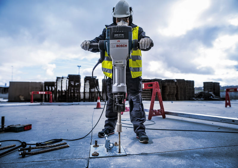 BOSCH PRO HEX 28 Einschlaghilfe für Erdspieße, 300 mm BOSCH PRO HEX 28 Einschlaghilfe für Erdspieße, 300 mm
