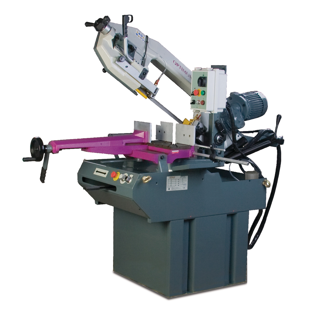 OPTIMUM Bandsäge für die Metallbearbeitung OPTIsaw S 300DG mit schwenkbarem Bügel OPTIMUM Bandsäge für die Metallbearbeitung OPTIsaw S 300DG mit schwenkbarem Bügel