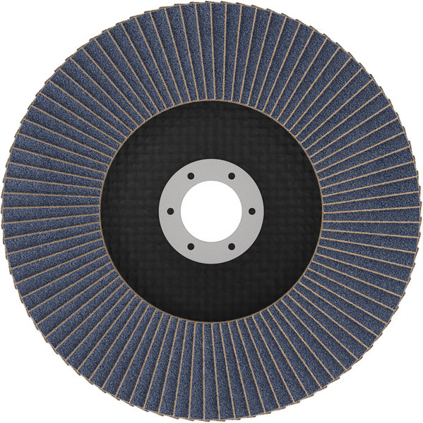 BOSCH X451 Fächerschleifscheibe, 150 x 22,23 mm, K40, Z29, 15-tlg BOSCH X451 Fächerschleifscheibe, 150 x 22,23 mm, K40, Z29, 15-tlg