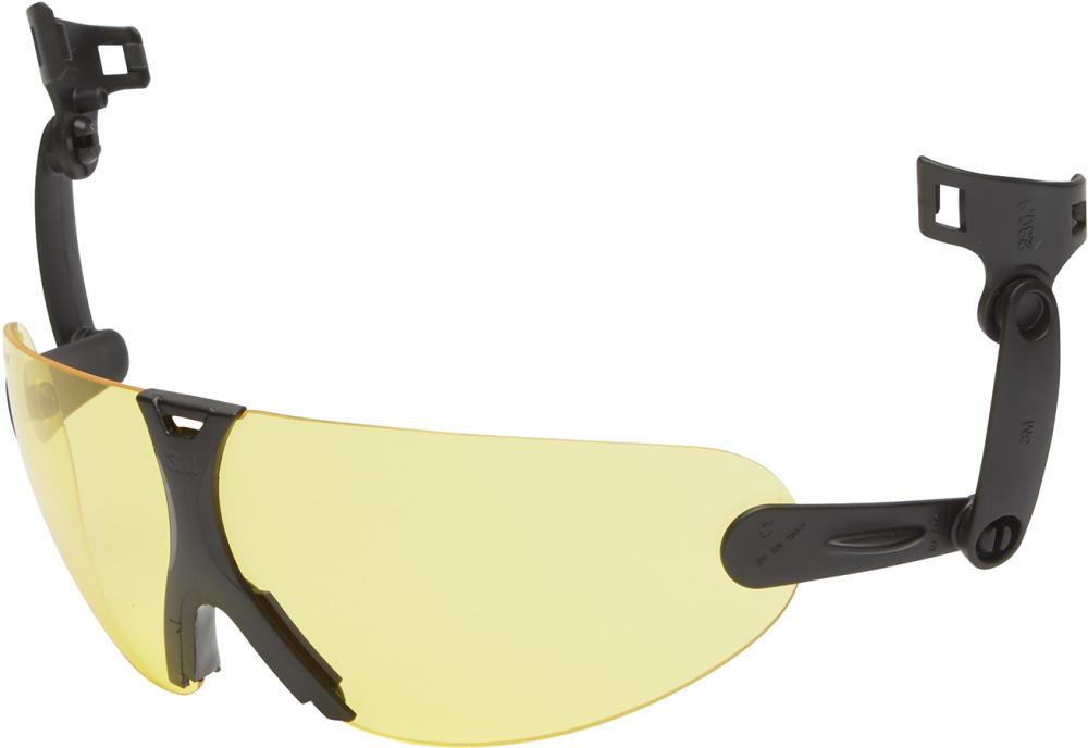 3M Integr. Schutzbrille V9A gelb getönt 3M Integr. Schutzbrille V9A gelb getönt
