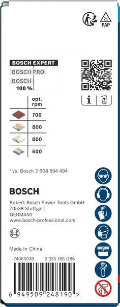 BOSCH EXPERT Construction Material Power Change Plus Lochsäge, 41 x 60 mm