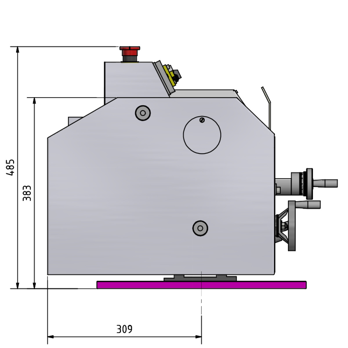 STÜRMER Drehmaschine Optimum OPTIturn TU 2406 (230 V)