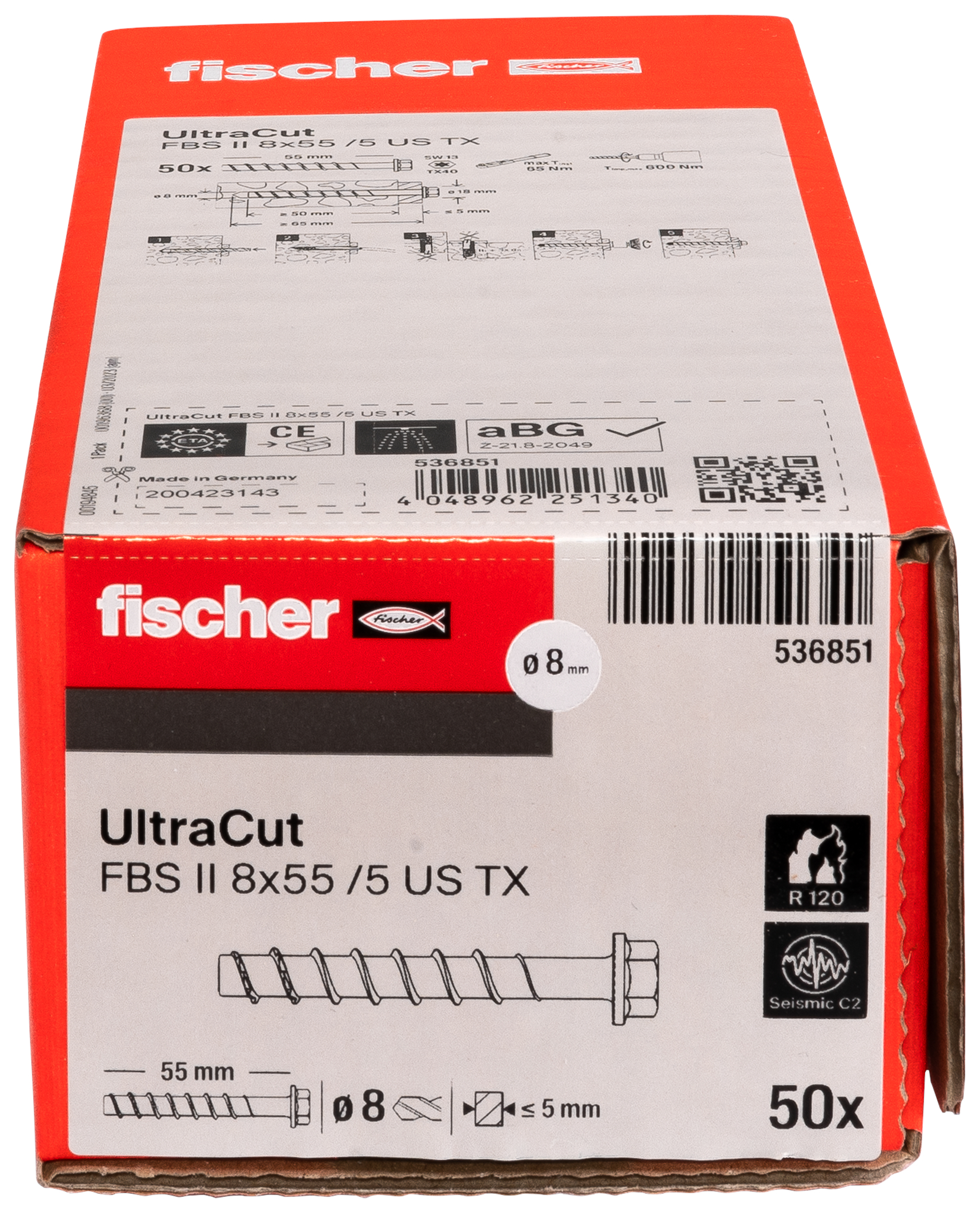FISCHER DEUTSCHLAND UltraCut FBS II 8x55 5/- US TX