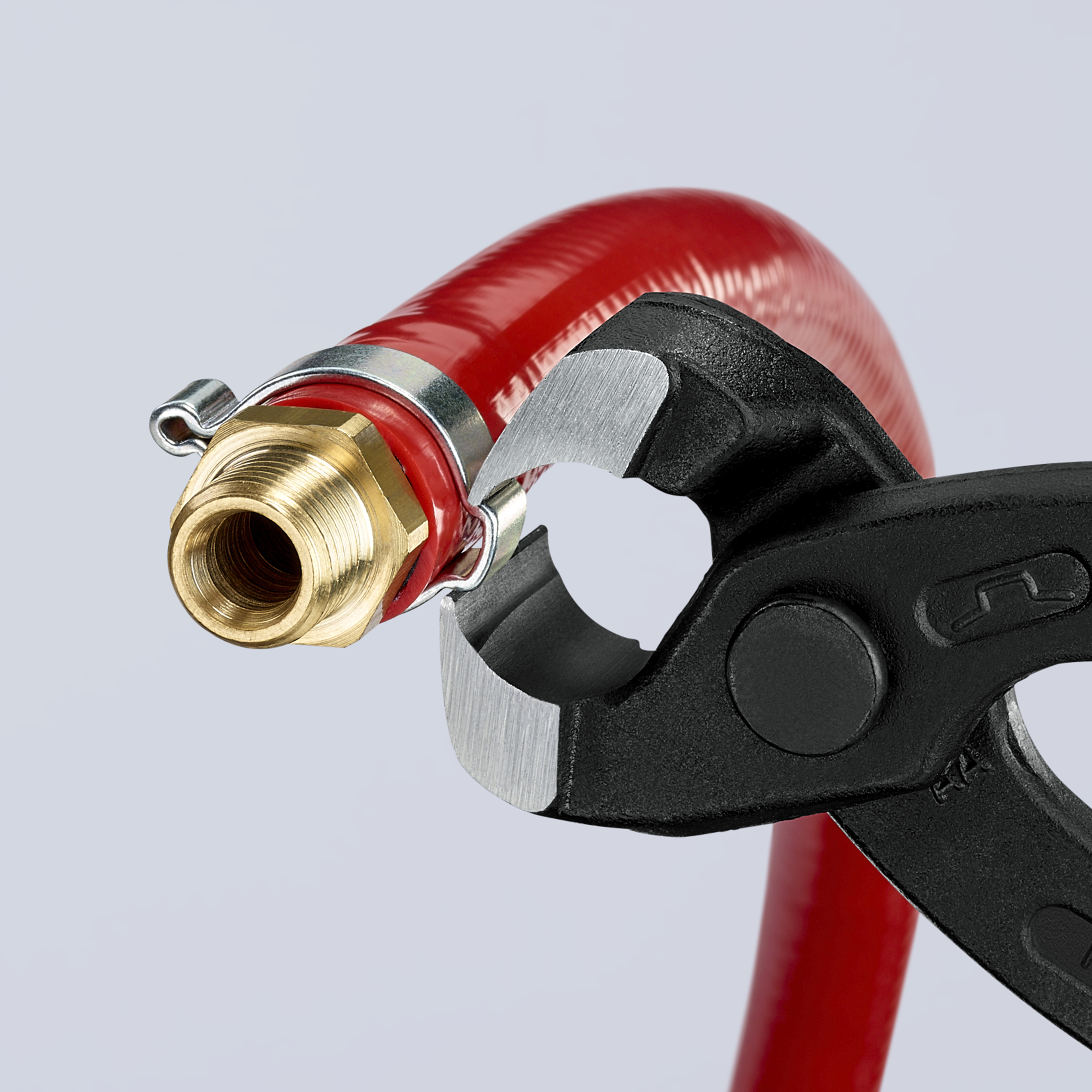 KNIPEX KNIPEX 10 98 I220 Ohrklemmenzange 220 mm schwarz atramentiert mit Kunststoff überzogen poliert KNIPEX KNIPEX 10 98 I220 Ohrklemmenzange 220 mm schwarz atramentiert mit Kunststoff überzogen poliert