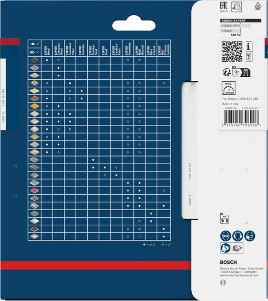 BOSCH EXPERT High Pressure Laminate Kreissägeblatt, 165x2,6/1,6x20 mm, Z48 BOSCH EXPERT High Pressure Laminate Kreissägeblatt, 165x2,6/1,6x20 mm, Z48