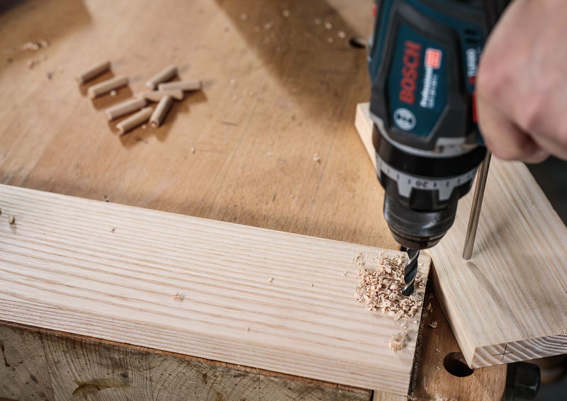 BOSCH PRO Wood Holzspiralbohrer, 4x40x75 mm