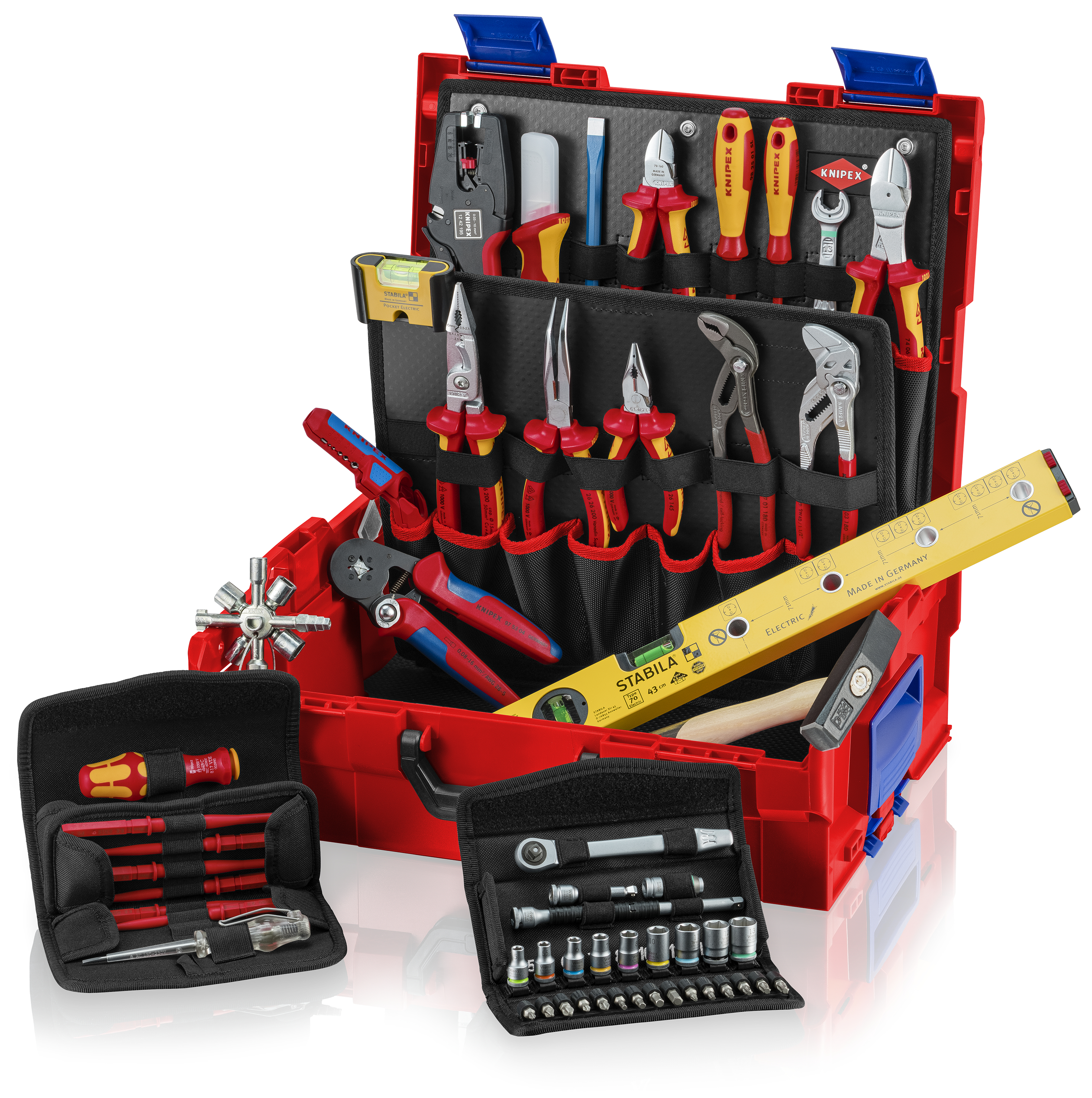 KNIPEX KNIPEX 00 21 19 LB E L-BOXX® Elektro 63-teilig 357 mm KNIPEX KNIPEX 00 21 19 LB E L-BOXX® Elektro 63-teilig 357 mm