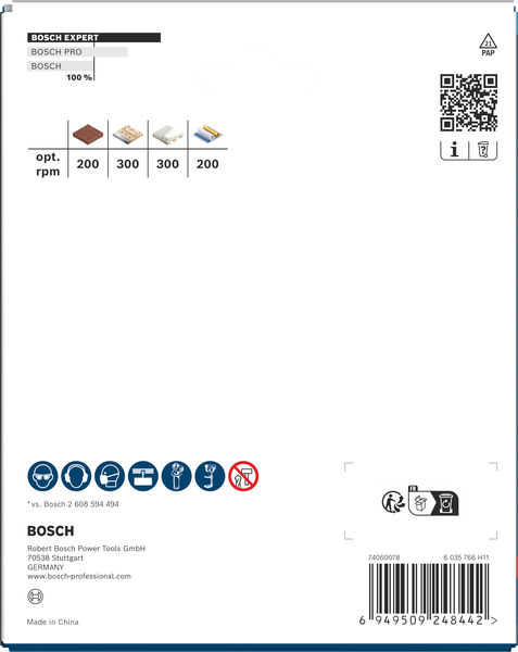 BOSCH EXPERT Construction Material Power Change Plus Lochsäge, 127 x 60 mm
