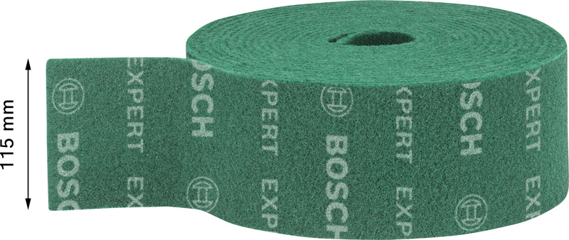 BOSCH EXPERT N880 Vliesrolle, 115x10mm, Sehr feines Mehrzweck