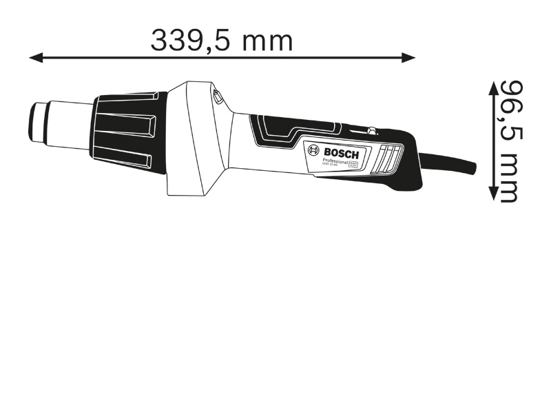 BOSCH Heißluftgebläse GHG 20-60 BOSCH Heißluftgebläse GHG 20-60