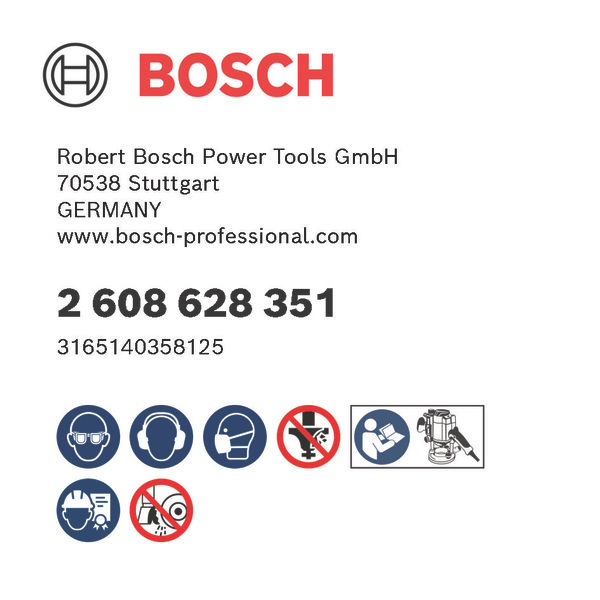 BOSCH PRO Fasefräser, 25°, Schaft 8 mm BOSCH PRO Fasefräser, 25°, Schaft 8 mm