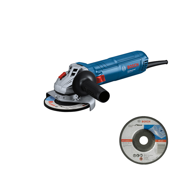 BOSCH Winkelschleifer GWS 12-125 mit Schruppscheibe BOSCH Winkelschleifer GWS 12-125 mit Schruppscheibe