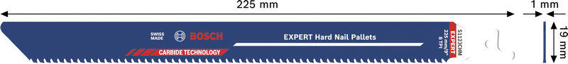 BOSCH EXPERT Hard Nail Pallets S1123CHM Säbelsägeblatt