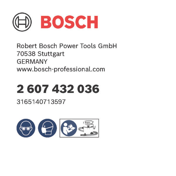 BOSCH Papierfilterbeutel für GAS 55 M AFC Professional BOSCH Papierfilterbeutel für GAS 55 M AFC Professional