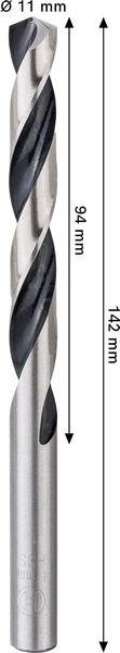 BOSCH Metal HSS Spiralbohrer, 11 x 94 x 142 mm, CYL-Schaft BOSCH Metal HSS Spiralbohrer, 11 x 94 x 142 mm, CYL-Schaft