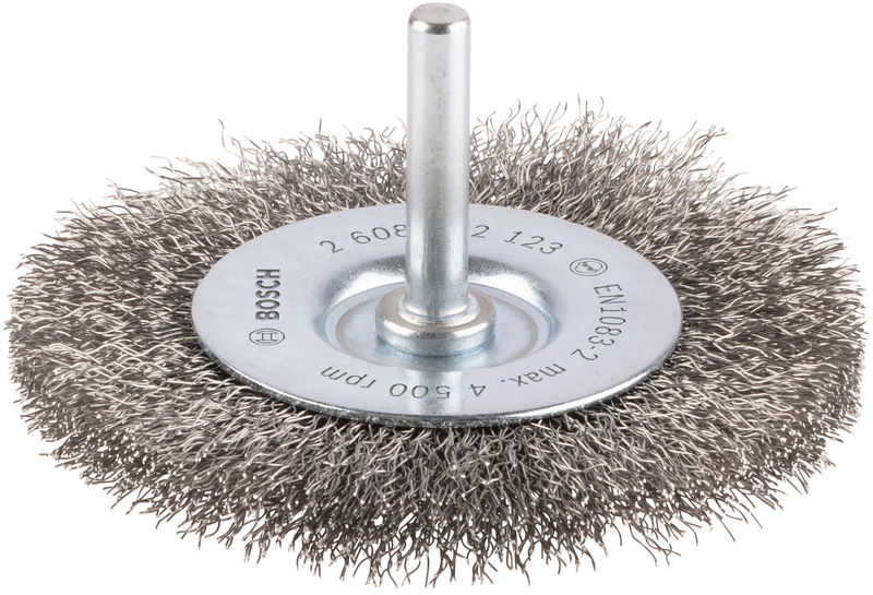 BOSCH PRO Stainless Steel clean Scheibenbürste, gerader Schaft, 80 x 0,2 mm BOSCH PRO Stainless Steel clean Scheibenbürste, gerader Schaft, 80 x 0,2 mm