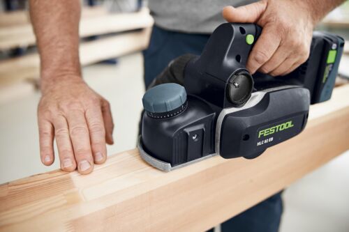 FESTOOL Akku-Hobel HLC 82 EB-Basic-Set