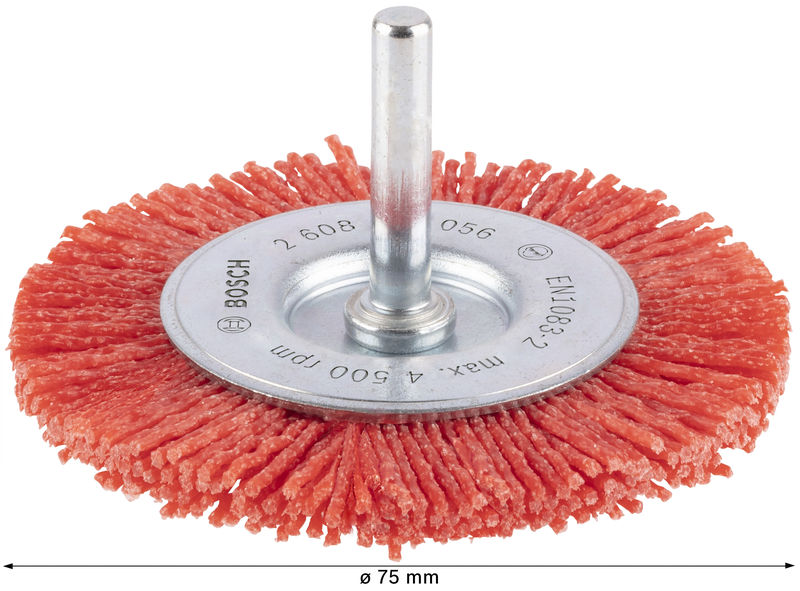 BOSCH PRO Multi Material clean Scheibenbürste, gerader Schaft, 75 x 1 mm BOSCH PRO Multi Material clean Scheibenbürste, gerader Schaft, 75 x 1 mm