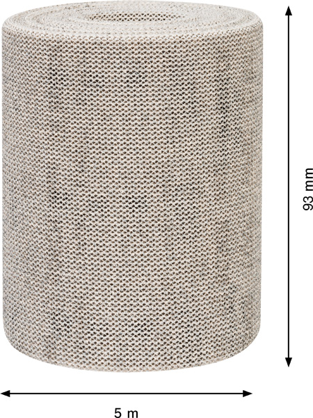BOSCH EXPERT M480 Schleifnetzrolle, 93x5000mm, K10