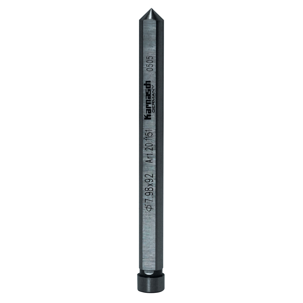 METALLKRAFT Auswerferstift für Kernbohrer Auswerferstift Ø 7.98 x 90 mm