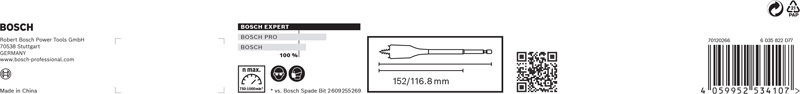 BOSCH EXPERT Self Cut Speed Flachfräsbohrer Set, 10-32mm, 13-tlg. BOSCH EXPERT Self Cut Speed Flachfräsbohrer Set, 10-32mm, 13-tlg.