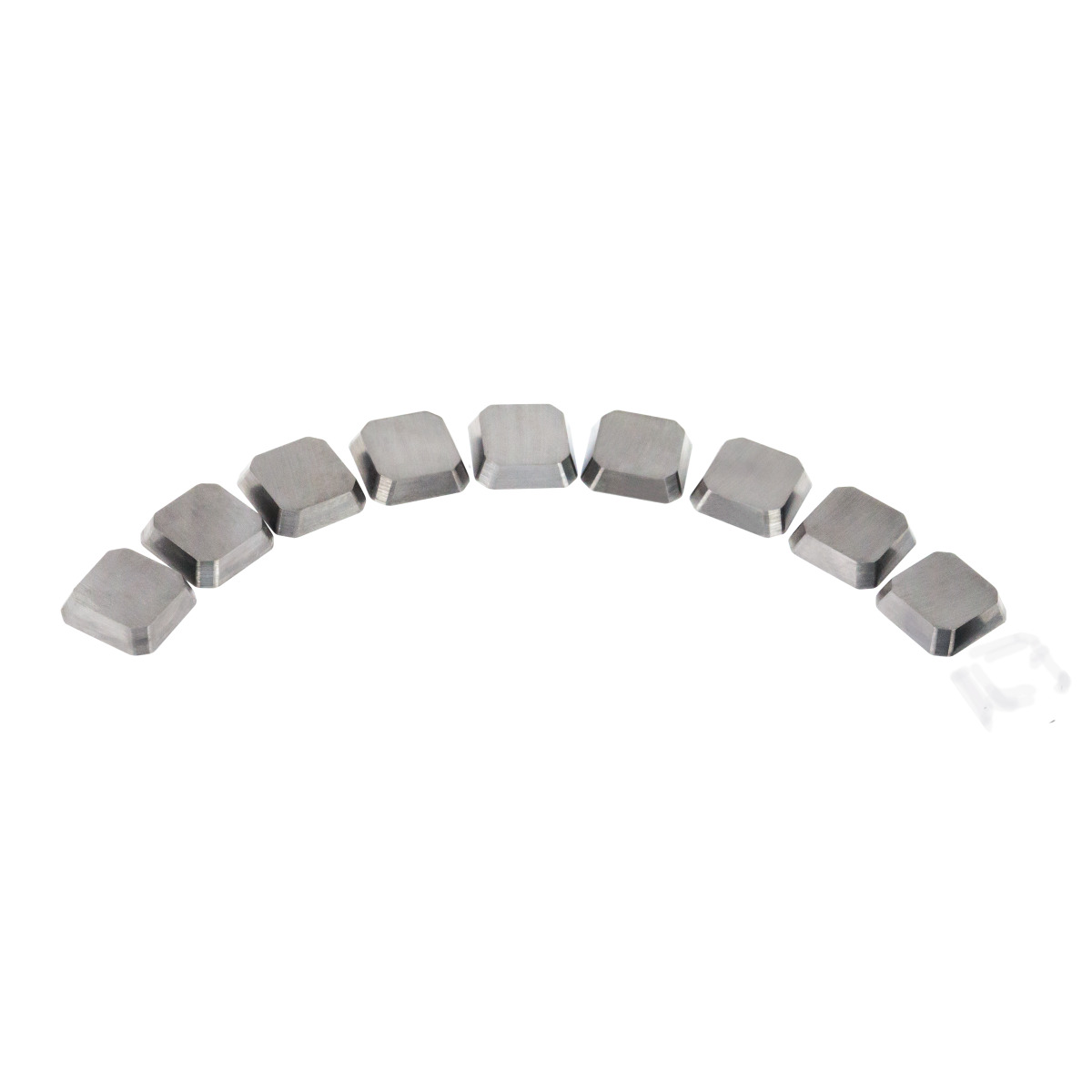 METALLKRAFT Schneidplatten für Kantenentgratgeräte Schneidplatten-Set KE 100