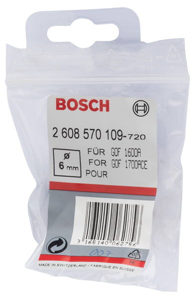 BOSCH Spannzange, 6 mm, 27 mm BOSCH Spannzange, 6 mm, 27 mm