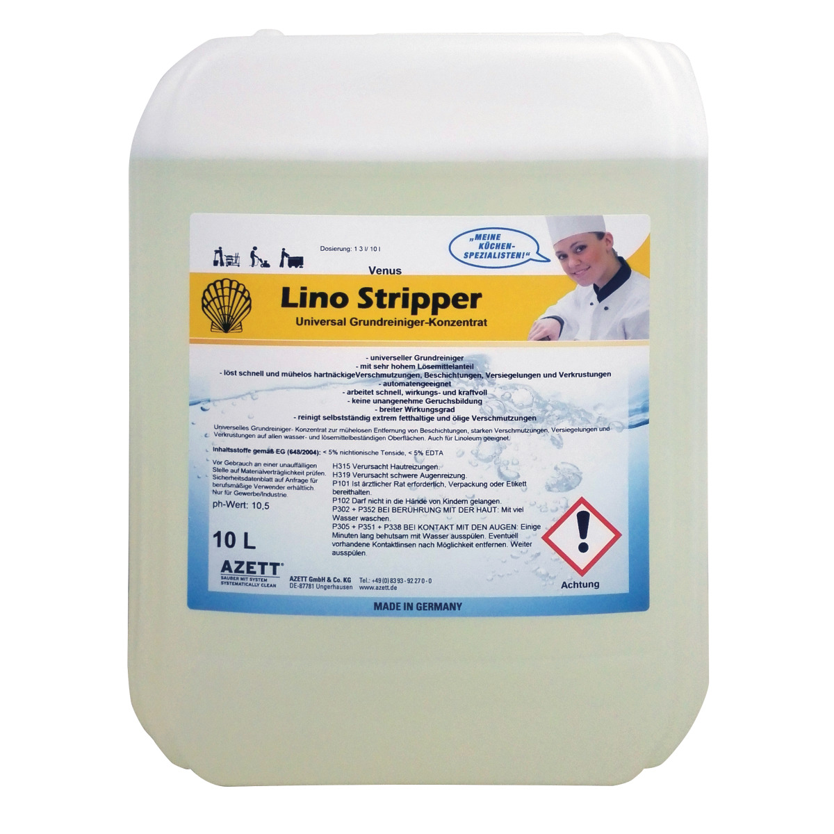 Cleancraft Reinigungsmittel für Bodenreinigungsgeräte BR-A 10l