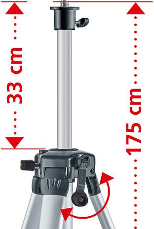 LASERLINER Rotationslaser Duraplane G360 Set 175cm LASERLINER Rotationslaser Duraplane G360 Set 175cm