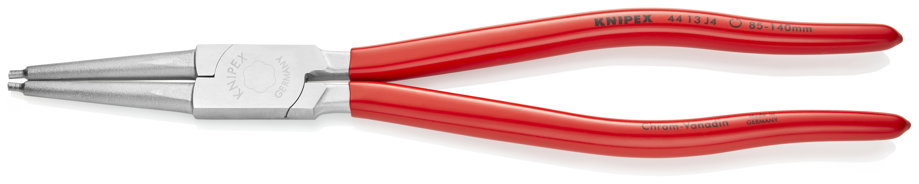 KNIPEX KNIPEX 44 13 J4 Sicherungsringzange für Innenringe in Bohrungen 320 mm verchromt mit Kunststoff überzogen