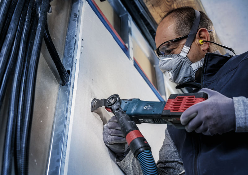 BOSCH PRO AYZ 53 BPB Dual-Tec Blatt für Multifunktionswerkzeuge, 53 x 40 mm, 25-tlg.