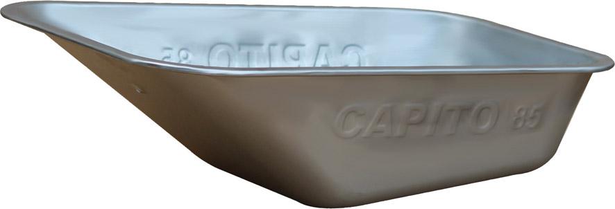 NEUTRAL Mulde 85l für Praktica, verzinkt, gelocht, 1mm