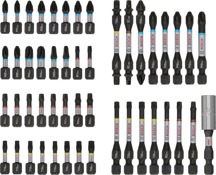 BOSCH PRO Impact Schrauberbit Set, 48-tlg.