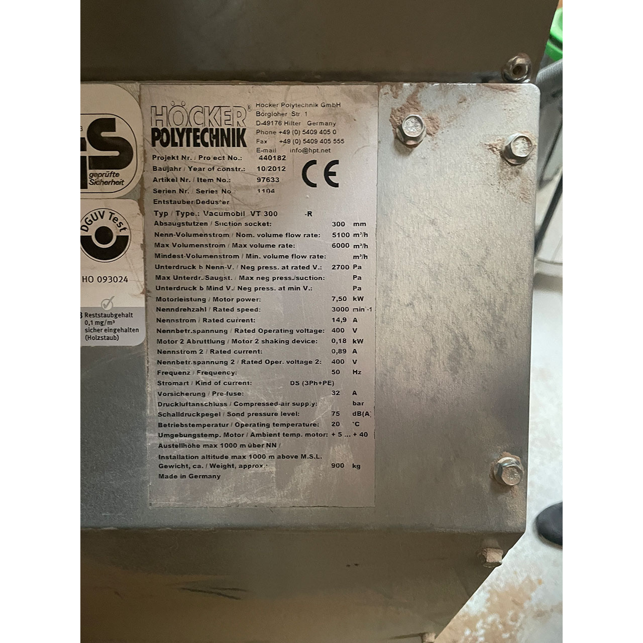 Höcker Vacumobil VT 300 Höcker Vacumobil VT 300