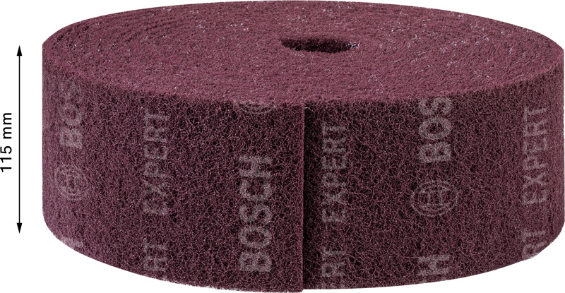 BOSCH EXPERT N880 Vliesrolle, 115x10mm, Mittleres AlOx BOSCH EXPERT N880 Vliesrolle, 115x10mm, Mittleres AlOx