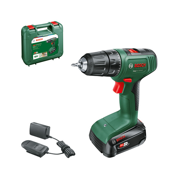 BOSCH Akku-Bohrschrauber EasyDrill 18V-40, 1 x Akku PBA 18V 2.0Ah BOSCH Akku-Bohrschrauber EasyDrill 18V-40, 1 x Akku PBA 18V 2.0Ah