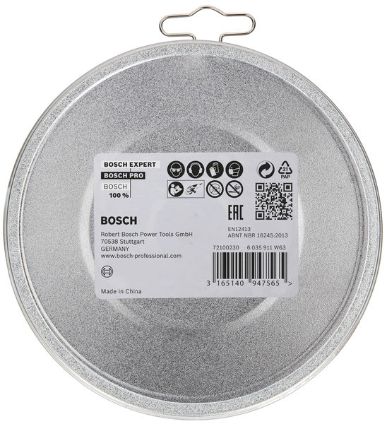 BOSCH PRO Stainless Steel and Metal X-Lock Trennscheibe, 115x1x22.23 mm, gerade, 10tlg