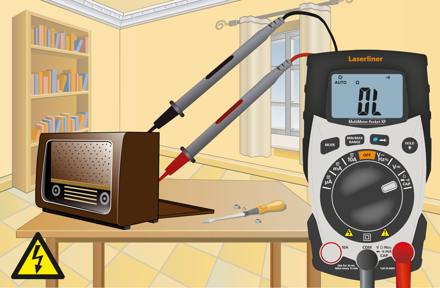 LASERLINER Multimeter MultiMeter Pocket XP