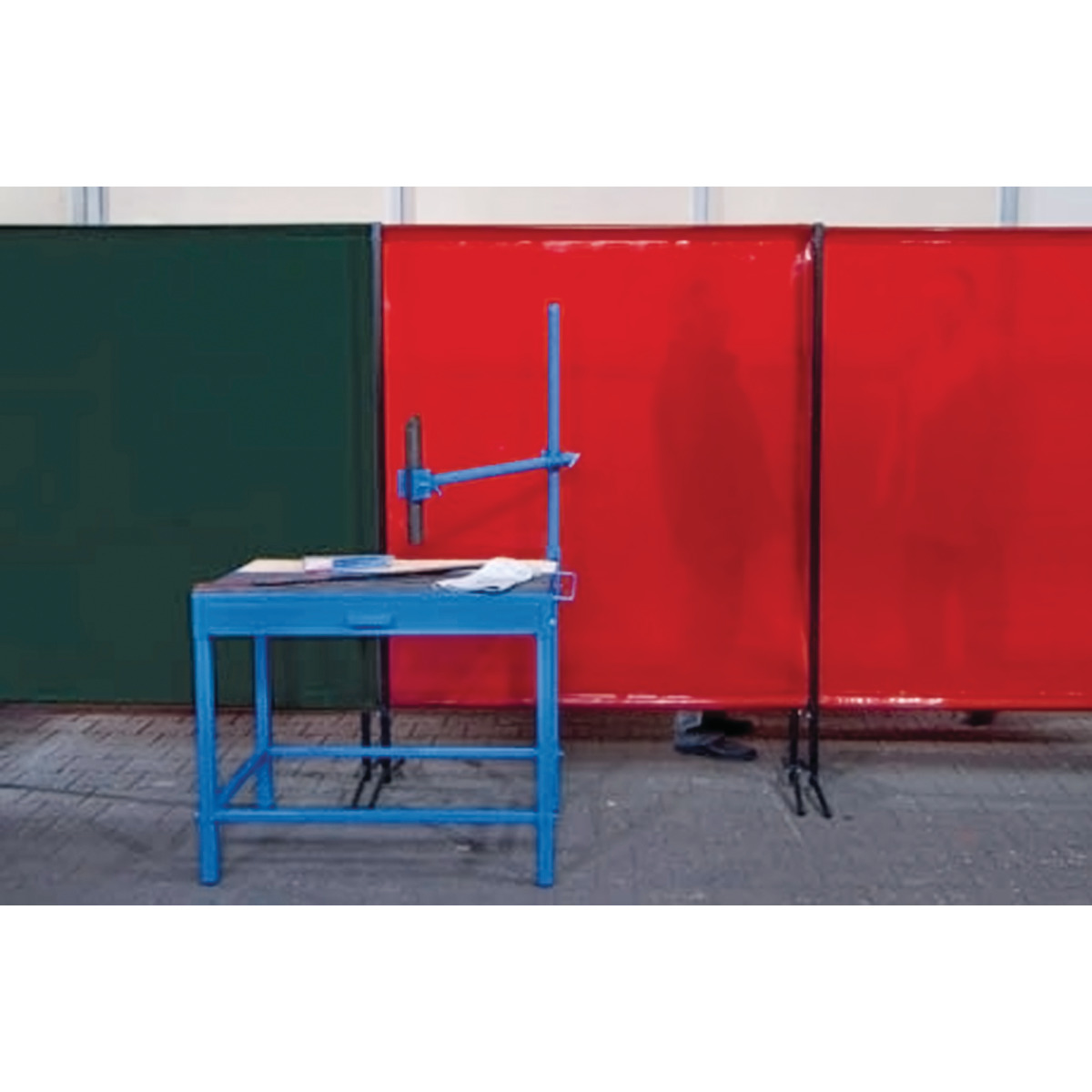 STÜRMER Vorhangschutzwand Schweisskraft VSW TransEco 1450x1870 RO