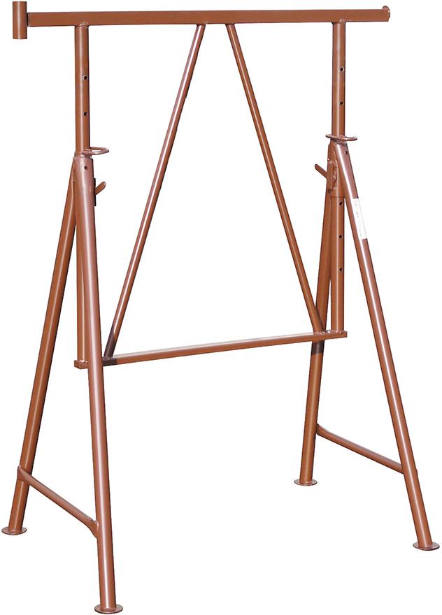 MÜBA Gerüstbock lackiert B 1,20m H 0,75-1,30m müba MÜBA Gerüstbock lackiert B 1,20m H 0,75-1,30m müba