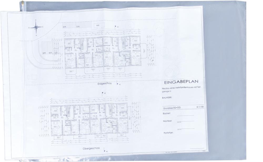 NEUTRAL Planschutzhülle DIN A0 900 x 1280mm NEUTRAL Planschutzhülle DIN A0 900 x 1280mm