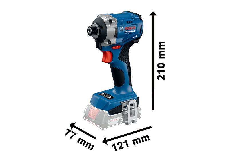 BOSCH Akku-Drehschlagschrauber GDR 18V-215, L-BOXX 136 BOSCH Akku-Drehschlagschrauber GDR 18V-215, L-BOXX 136
