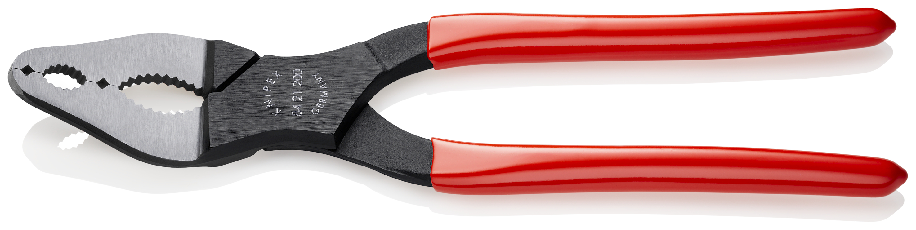 KNIPEX KNIPEX 84 21 200 Fahrzeug-Konuszange 200 mm schwarz atramentiert mit Kunststoff überzogen poliert
