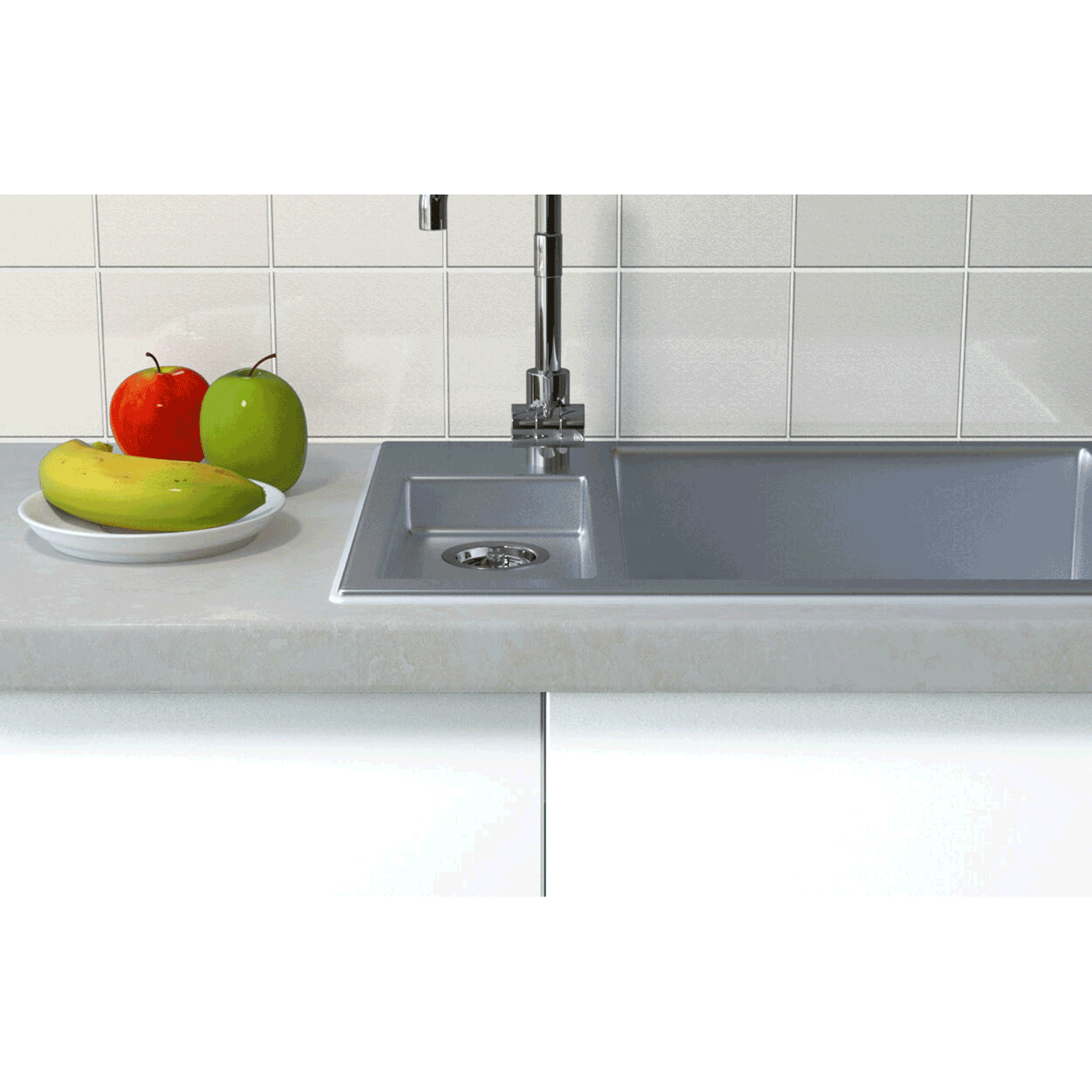 FISCHER Sanitärsilicon DSSA 310ml grau FISCHER Sanitärsilicon DSSA 310ml grau