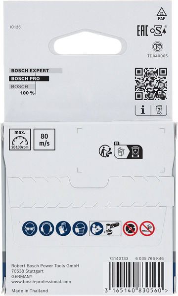 BOSCH Expert for Inox 5-tlg. x 76 x 1 x 10-mm-Trennscheibe